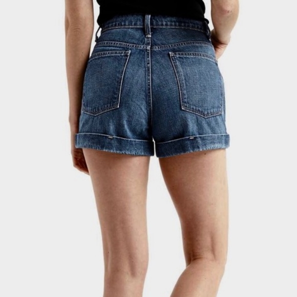 gap high rise shorts